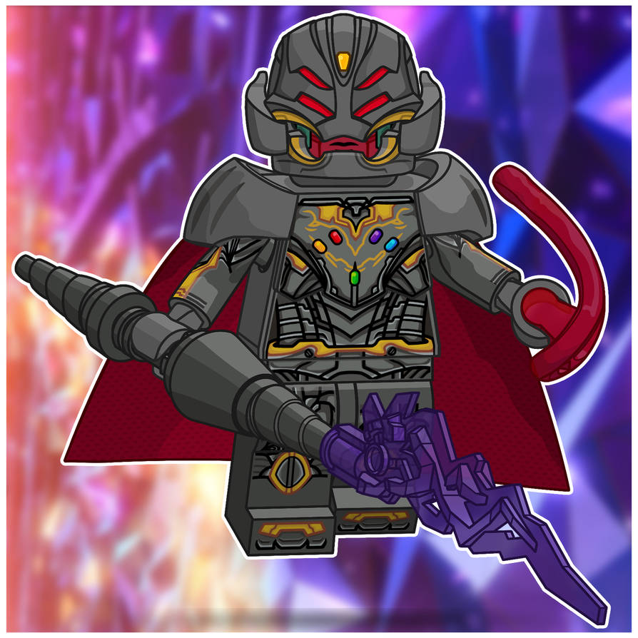 Lego Ultron Mod Infinity Ultron 2 by legofanarts on DeviantArt