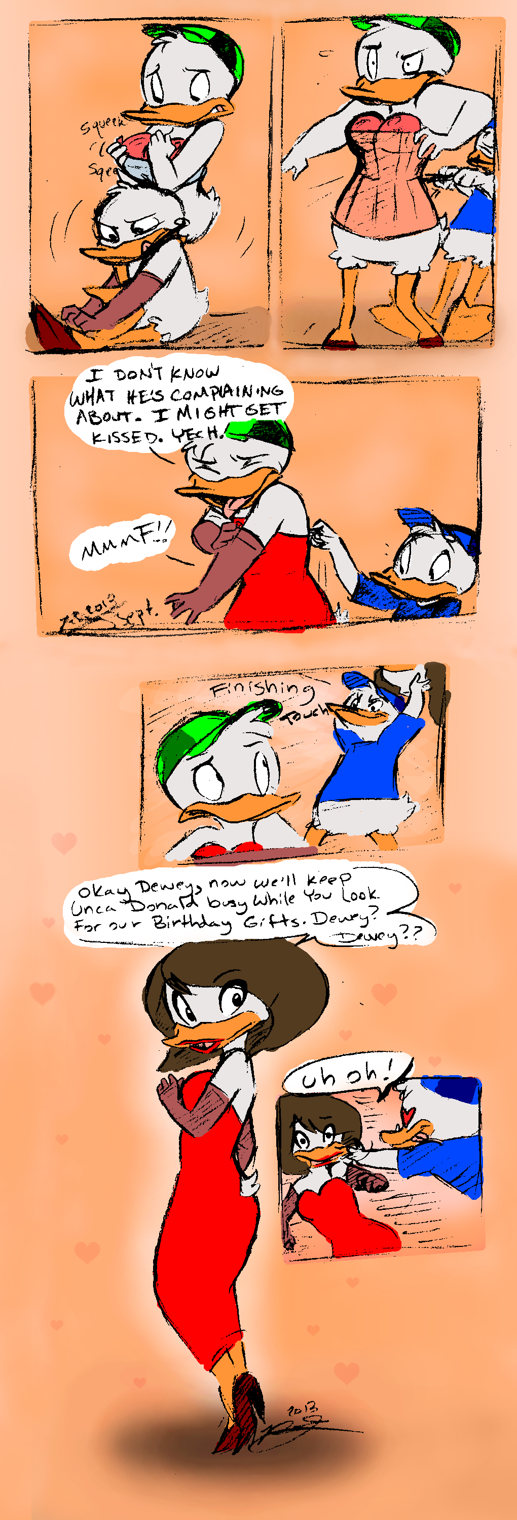 The Perfect Plan, color by Rabbette