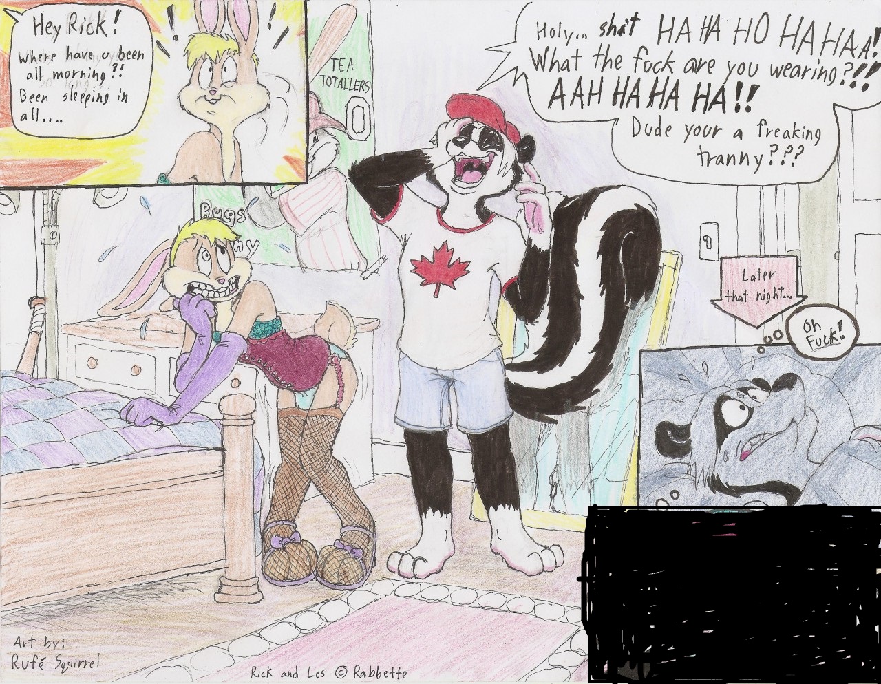 Ger Rabbette Nightmare dream (censored) by Rabbette on DeviantArt