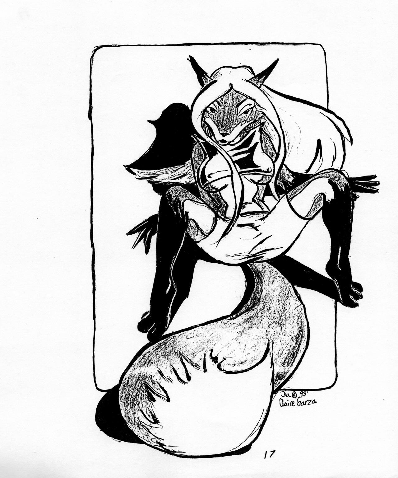 Ger Rabbette Reclining vixen by Rabbette on DeviantArt