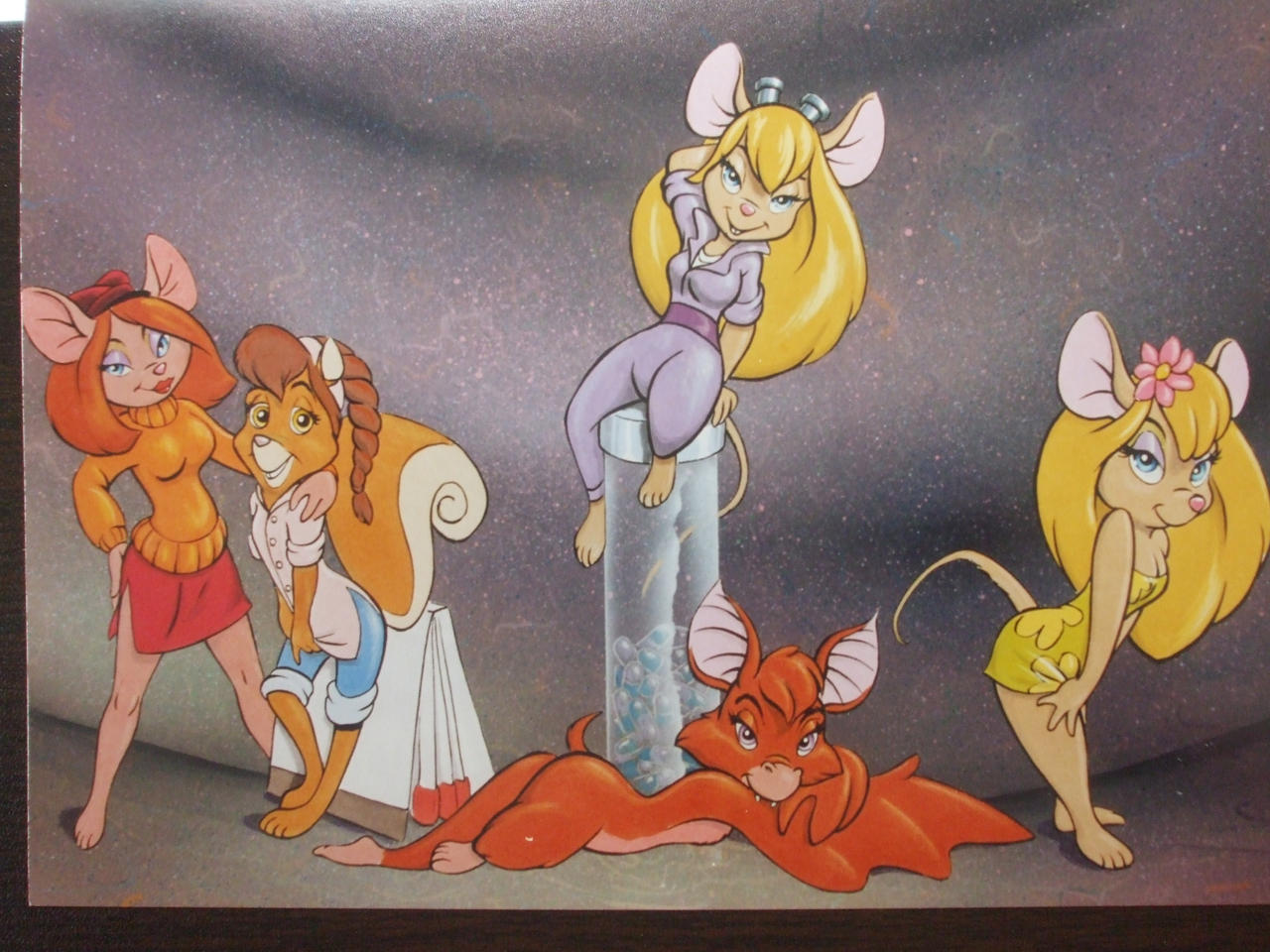 Ger Rabbette The Girls of Rescue Rangers by Rabbette on DeviantArt