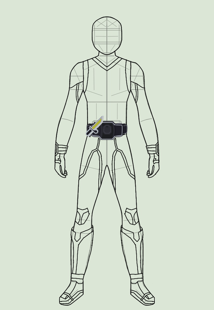 Simple Kamen Rider Kamen rider gaim template 4 by Dioe401 on DeviantArt