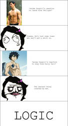 Shirtless guys and anime fangirls