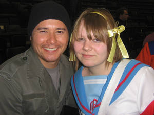 Me and Johnny Yong Bosch