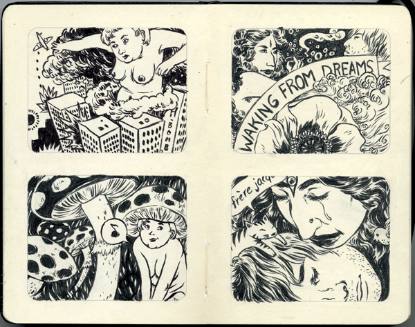 Moleskine Pages 6 and 7