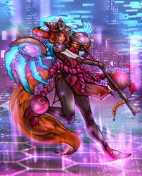 Cyber Demon Fox Mera