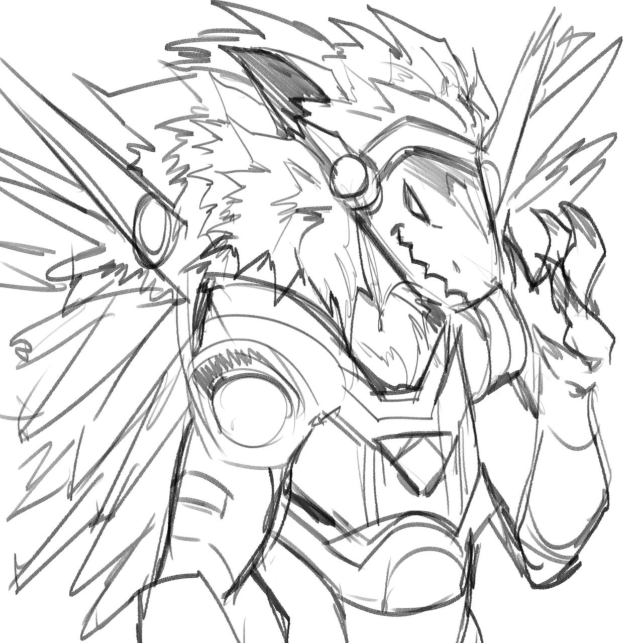 Angel Protogen by darkmanacloud on DeviantArt