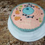 Animal cell cake
