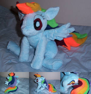 Rainbow Dash plush