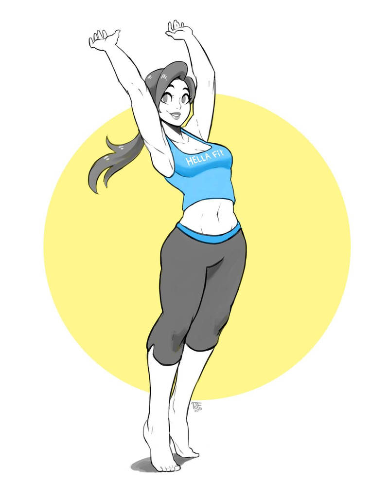 Wii fit. Тренер Wii Fit Art. Wii Fit Trainer арт. Nintendo Wii Fit Trainer. Wii Fit Trainer арт 18.