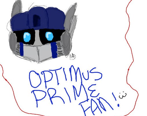 optimus prime doodle