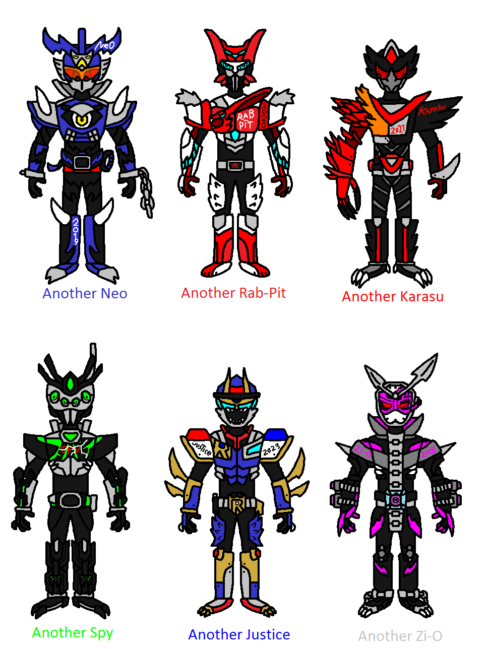 Kamen Rider Another Rider OC by alex20191 on DeviantArt