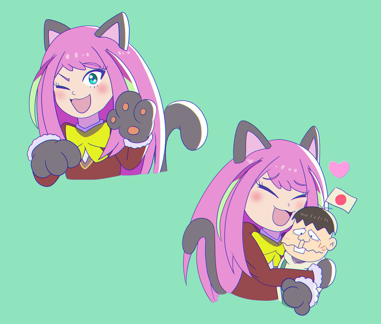 Nyaa Hashimoto doodles by SupremeKhi on DeviantArt