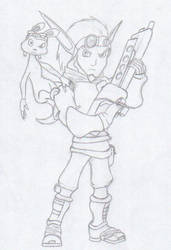 Jak and Daxter sketch