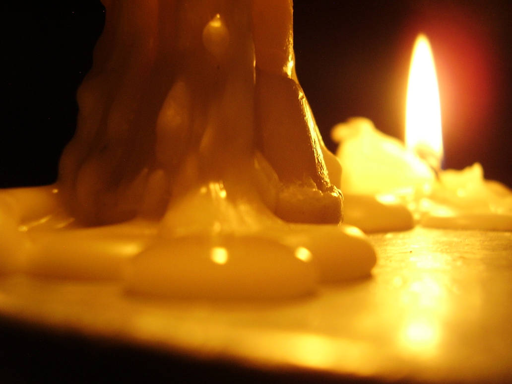 candle closeup