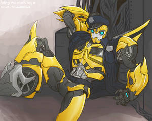 Transformers Prime Police Bumblebee 2