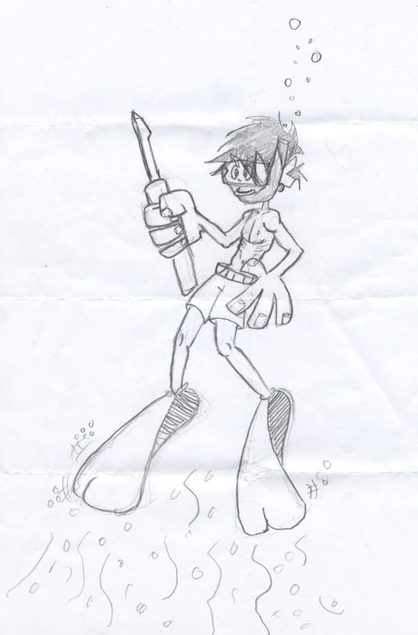 swimmer by Toonloon24 on DeviantArt