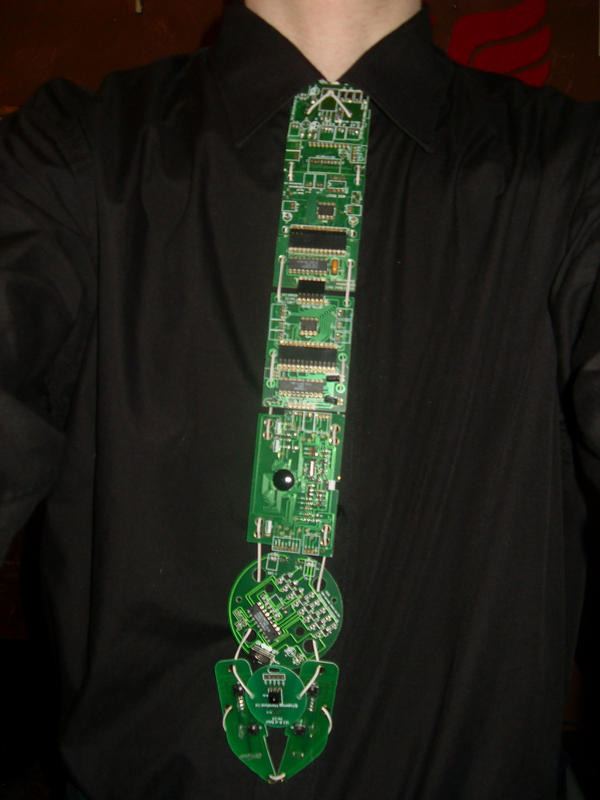 Electronics Pattern Tie Circuit Tie by g4r3th on DeviantArt