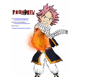 Natsu Dragneel By DelaCruziFixion