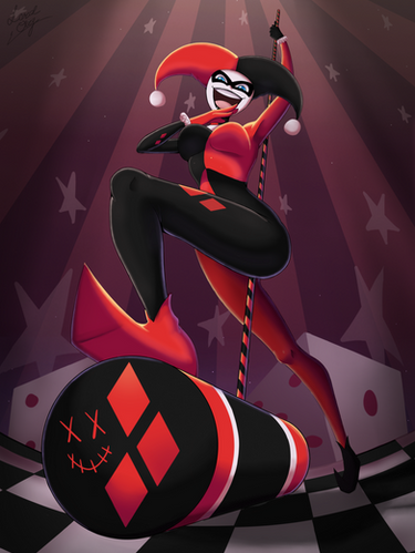 mean harley for the twitter lolz by kikiluo360 on DeviantArt