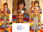 Fourth Doctor Scarf Season 12 by LaSirenOfEire