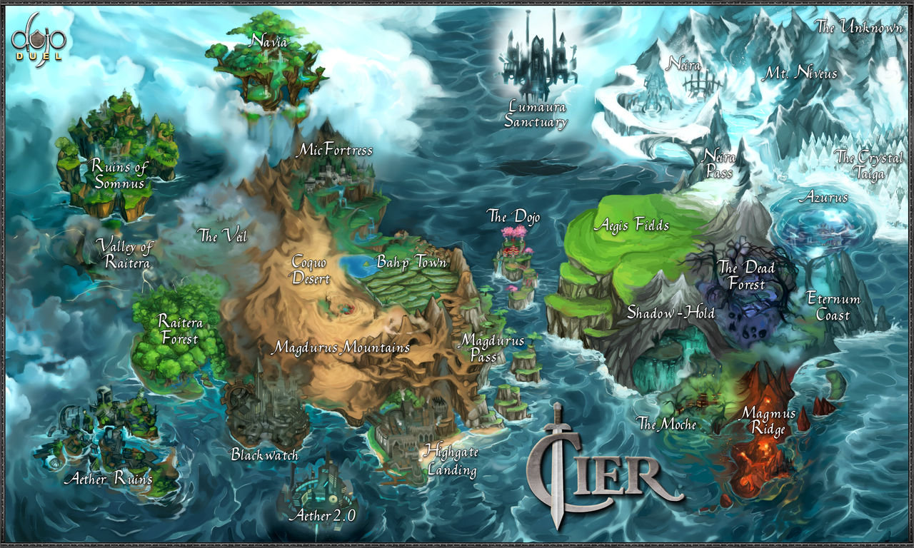 Rhg Map CIER: Home of the duelists by ninjasharkV on DeviantArt