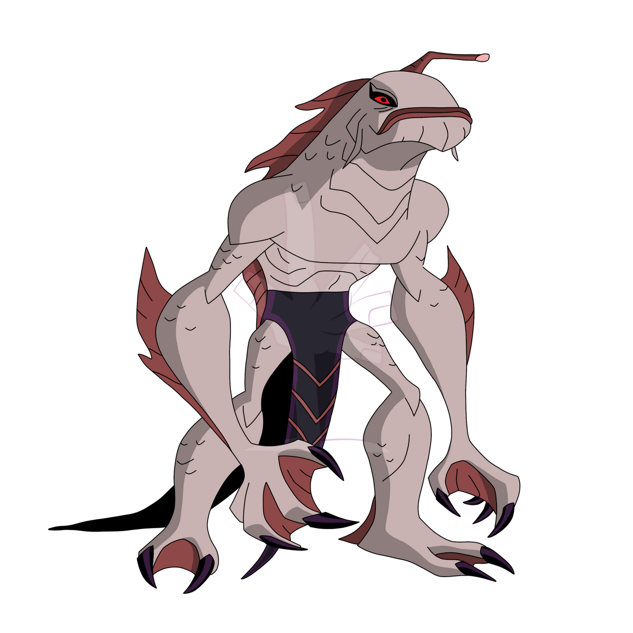 UAF Albedo in OV Artstyle - Ripjaws by Alaaddin52 on DeviantArt