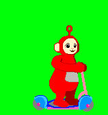 Po on Scooter