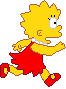Lisa Run Lisa Simpson Running by FizzNo1998 on DeviantArt