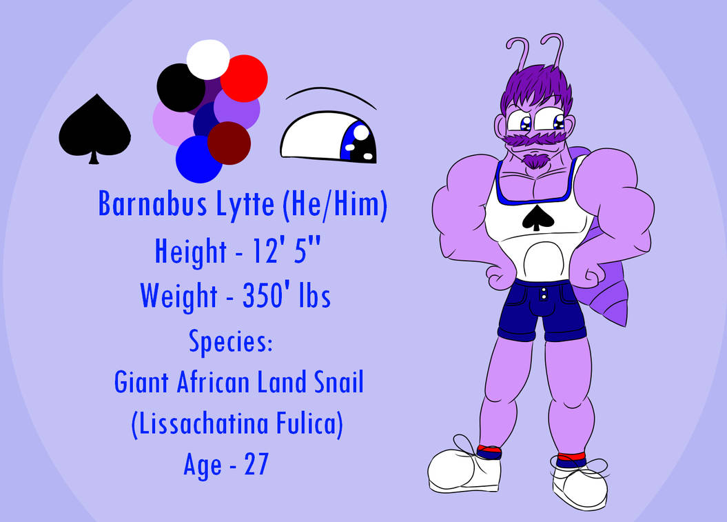 Barnabus Barnabus Lytte (2025 Ref. Sheet) by ZoroWarner on DeviantArt