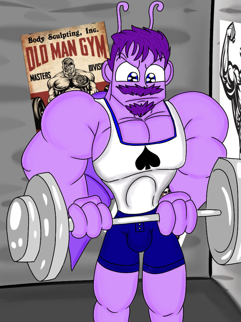 Barnabus Barnabus does Gym Lifting by ZoroWarner on DeviantArt