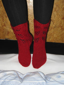 Knitted socks