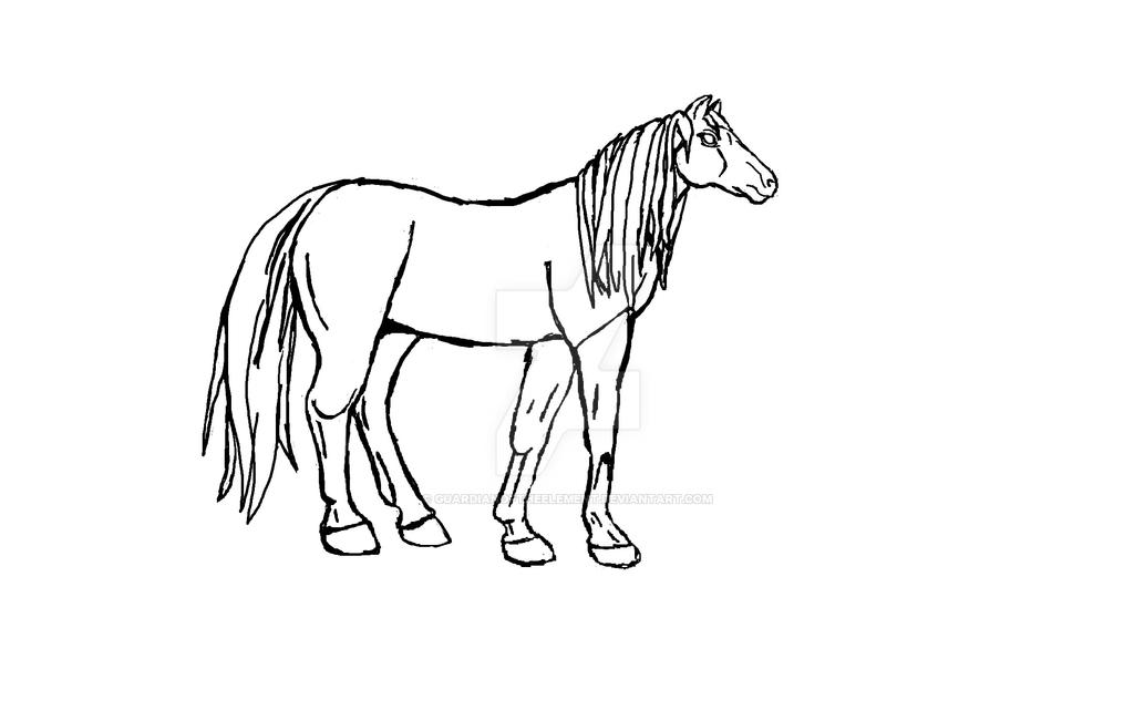 A simple horse