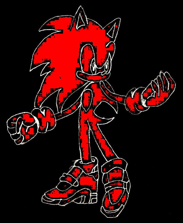 Evil Sonic by jackmcc on DeviantArt