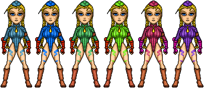 Arcade - Street Fighter Alpha 3 - Cammy White - The Spriters Resource