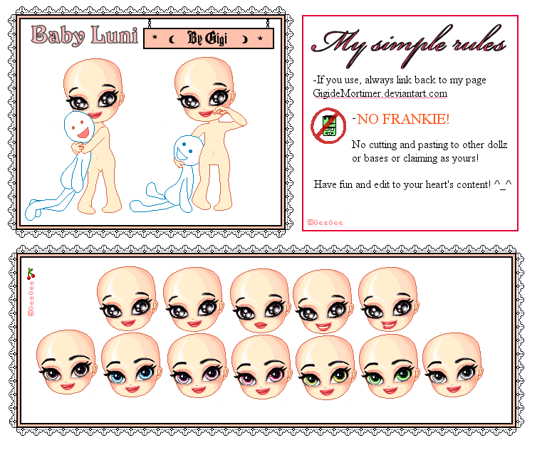 Baby Luni base set