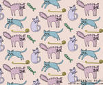 Kitty pattern by beclosbird
