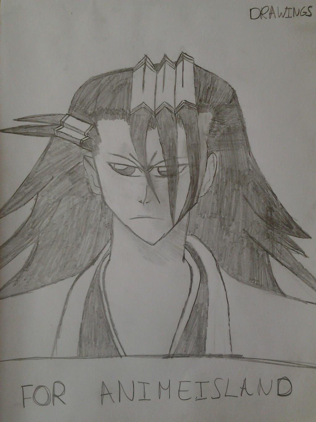 Byakuya Draw Byakuya Drawing by AiNoUnmei on DeviantArt