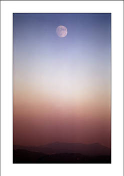 Moonrise Over Pisgah Forest 3