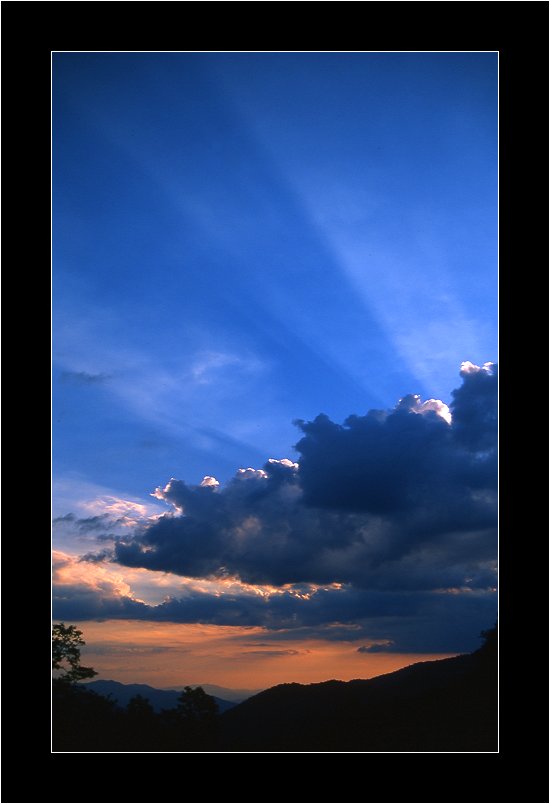 Sunset Over Cherokee No. 1