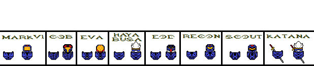 Halo 3 body armor sprites