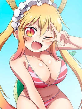 Anime Bikini Girl By Artrex Ai Dg66fye-pre