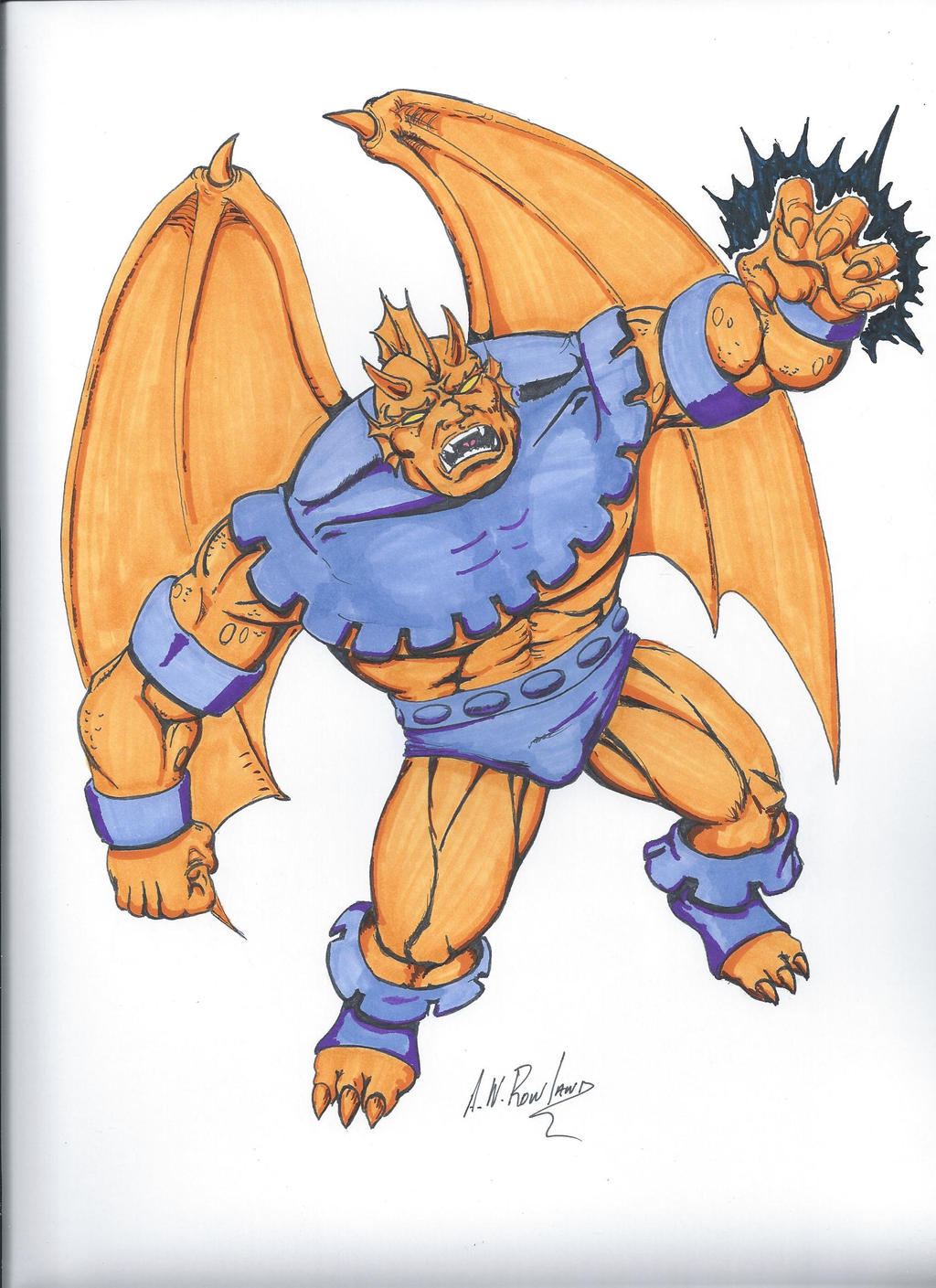 Power Rangers Gargoyle Gargoyle by AWRowland on DeviantArt