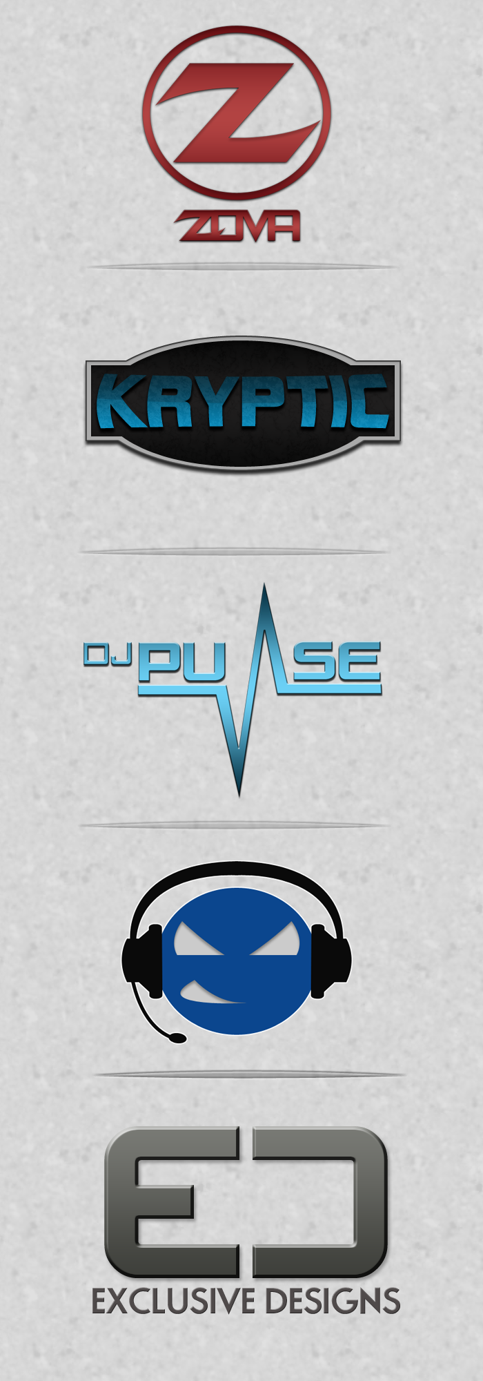 Logos by APE5HOW on DeviantArt
