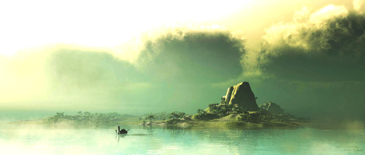 Island in the storm by mermaidine on DeviantArt