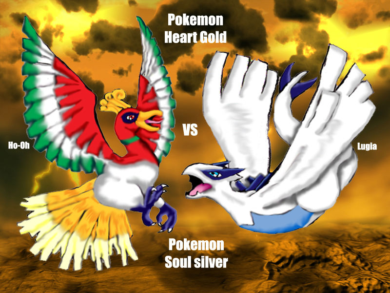 Ho-Oh X Lugia by DoruFlaymDraGon on DeviantArt