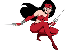 Ultimate Elektra (Bruce Timm)