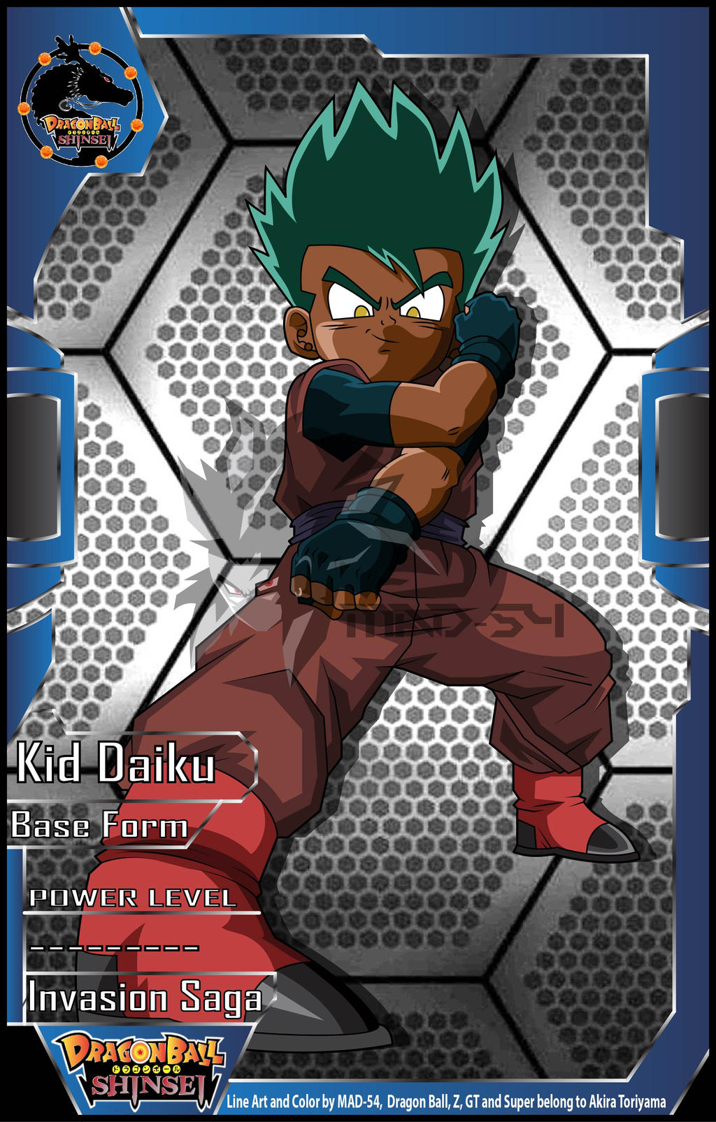 Daiku Colouring In Kid Daiku (Invasion Saga) by MAD-54 on DeviantArt