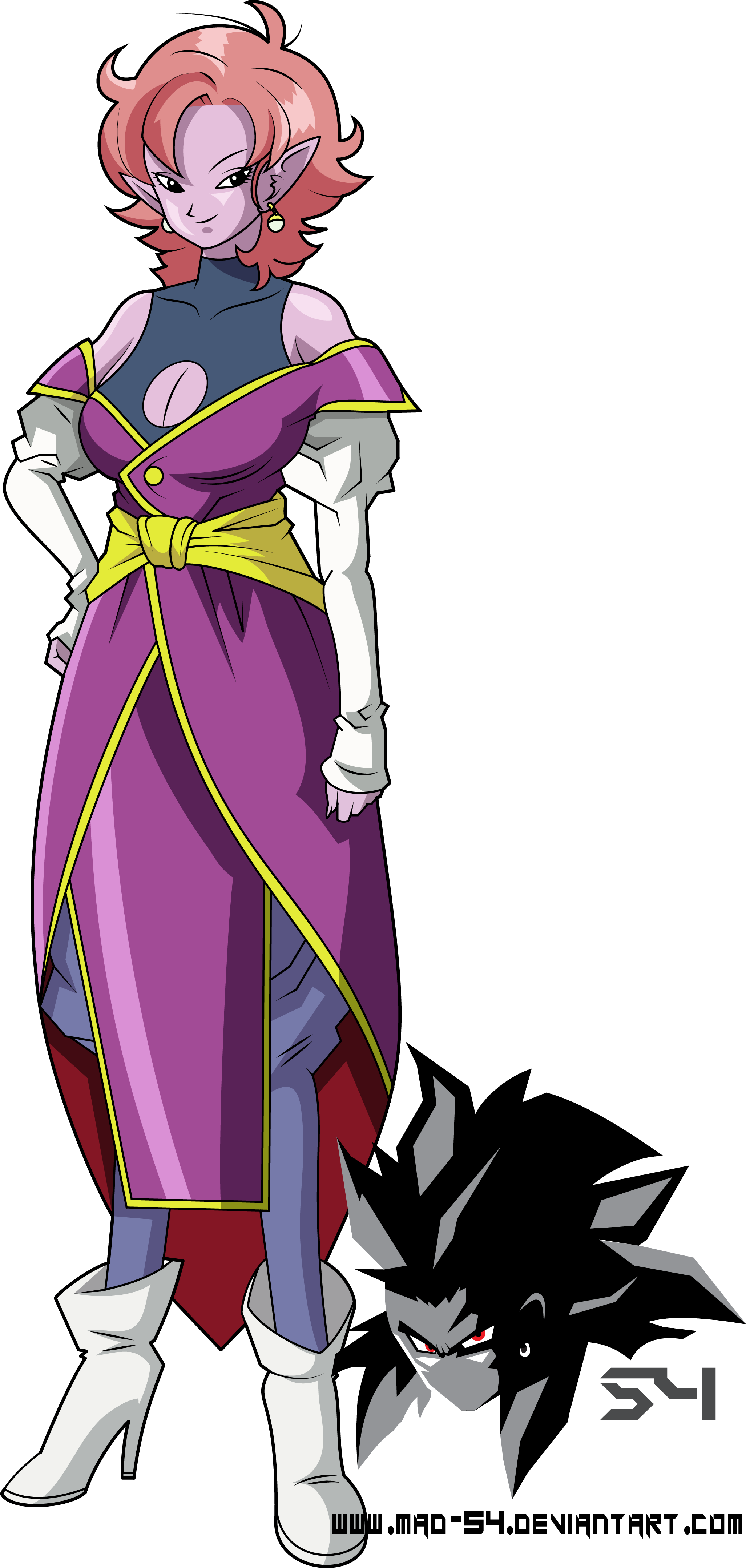 Supreme Kai of Time (Early Design) by MAD54 on DeviantArt