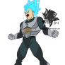 Super Saiyan Blue Vegeta MLL Influenced 